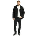 thumbnail image 3 of Wantdo Men's Recycled Winter Coat Warm Quilted Winter Jacket Recycled Puffer Jacket with Removable Hood Black L, 3 of 10