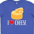 thumbnail image 4 of Inktastic I Love Cheese Funny Cheese Lover Youth T-Shirt, 4 of 5