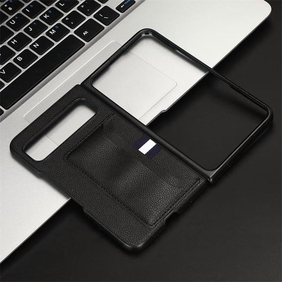 Simple foldable leather phone case for Google Pixel 9 Pro 10 Pro Fold card slot cover