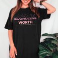 thumbnail image 2 of Boundless Worth Fun Literary Graphic Tee T-Shirts for Women Men, Short Sleeve Tops - Vintage Pepper, 2 of 5
