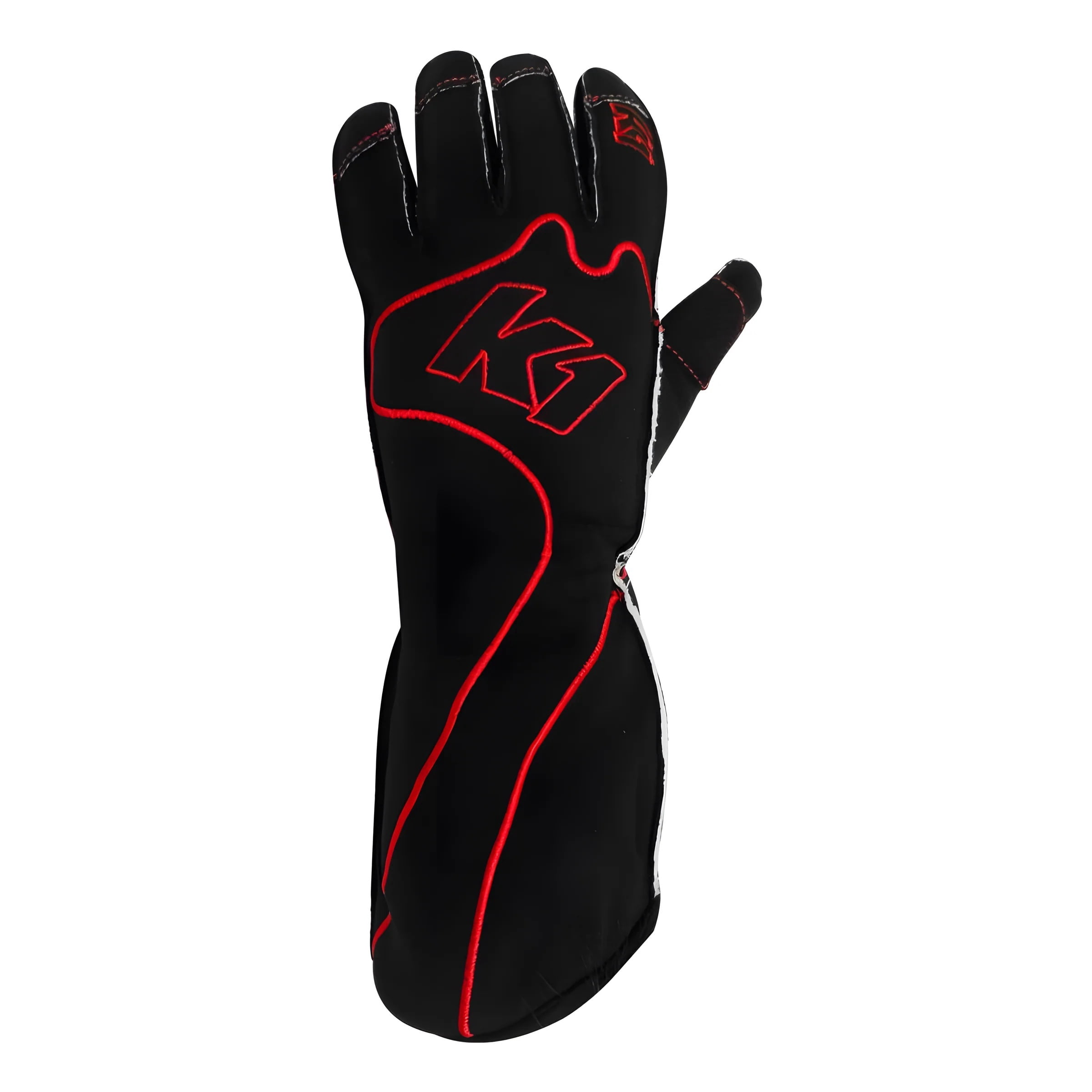 K1 Racegear Gloves Karting RS1 Youth 4X-Small Black/Red