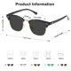 thumbnail image 4 of Gafas de sol SOJOS retro semirimless SJ5018 polarizadas UV400, 4 of 6