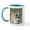 White/Blue Inside, variant on CafePress - Grey Wolves Square Photo Mug - 11 oz Ceramic Mug - Novelty Coffee Tea Cup