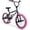 Pink, variant on OLAKIDS Kids BMX Bike, 20 Inch Freestyle Bicycle with 4 Pegs Carbon Steel Frame Adjustable Seat for Beginner Level Riders Boys Girls