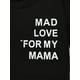 thumbnail image 3 of Baby Boys Short Sleeve T-shirt, MAD LOVE FOR MY MAMA Print, Comfy Versatile Tee Tops, Summer Casual Wear, 3 of 7