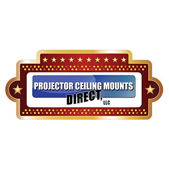 PCMD , Support de Plafond pour Projecteur Compatible avec Optima EH330 EH331 GT760A HD142X HD29Darbee W340 (Extension de 12 Pouces)