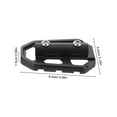 thumbnail image 2 of BESTYASH 2-Pack Black Aluminum Alloy Motorcycle Foot Pegs with High Strength Material and Stylish Design, 2 of 8