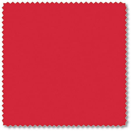 Creative Cuts Flannel Solids 72" x 43" Red Cozy Fabric, 1 Each