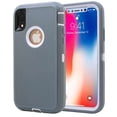 thumbnail image 1 of [PST] iPhone Xr Hard Case, Anti-Drop Triple 3 Layers Shockproof Heavy Duty Defender Hard Case Cover, 1 of 3