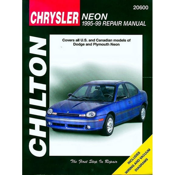 Chrysler Neon (1995-99) for of Dodge & Plymouth Neon Chilton Repair Manual (USA) ^