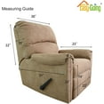 thumbnail image 6 of Easy-Going Jacquard Stretch Sofa Slipcover Non Slip Couch Cover, Recliner Size, Gray, 6 of 6