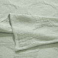 thumbnail image 6 of Superior Tanta Cotton Woven Coverlet, Throw, Sage, 6 of 11