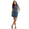 thumbnail image 3 of Lee® Women's Heritage Cropped Rider Denim Vest, Sizes XS-XXL, 3 of 7