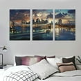thumbnail image 3 of Modern City Landscape Poster Night View of Landscape Canvas Paintings Wall Art Post Canvas Painting Wall Art Poster for Bedroom Living Room Decor, 3 of 4