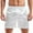 Gray, variant on Mens 5 Inch Shorts Casual Elastic Waist Lightweight Summer Beach Shorts with Pockets for Sleep and Travel