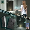 thumbnail image 3 of GANPE 20 x 28 inch LED Bathroom Mirror, Hand Wave Induction Vanity Mirror with Bluetooth, 3 of 5