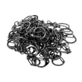 thumbnail image 4 of Luzkey 10x50x Keychain Clip Alloy Snap Hook Car Key Hook Findings Black, 4 of 8