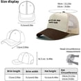 thumbnail image 3 of Put It On My Dad's Tab Hat Women Baseball Hat Graphic Hat, 3 of 7