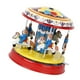 thumbnail image 1 of Juguete de Hojalata Carrusel de Feria Vintage Sunnimix, 1 of 8
