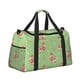 thumbnail image 2 of Balery Cute Poodle Dog Bolsa de Gimnasio para Mujeres, Bolsa de Viaje con Bolsillo Húmedo, Bolsa de Fin de Semana para Mujeres, Bolsa de Viaje Resistente al Agua, 2 of 7