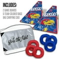 thumbnail image 2 of YouTheFan NCAA Kansas Jayhawks RingBag, 2 of 5