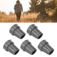 thumbnail image 4 of Cane Tips, Long Lasting Imitation Tire Texture 5PCS Translucent Thick Design Crutch Tips  For Folding Cane For Cane For Walking Stick Translucent Yellow,Grey, 4 of 8