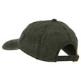 thumbnail image 3 of Star of David Embroidered Washed Dyed Cap - Black OSFM, 3 of 5