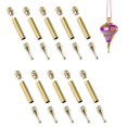 thumbnail image 1 of Legacy Woodturning, Christmas Tree Ornament Project Kit - Gold Finish, 10 Pack, 1 of 10