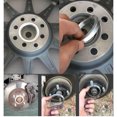thumbnail image 4 of Miangastore Silver Car Hub Center Caps 4Pcs 2.8X2.8In, 4 of 8