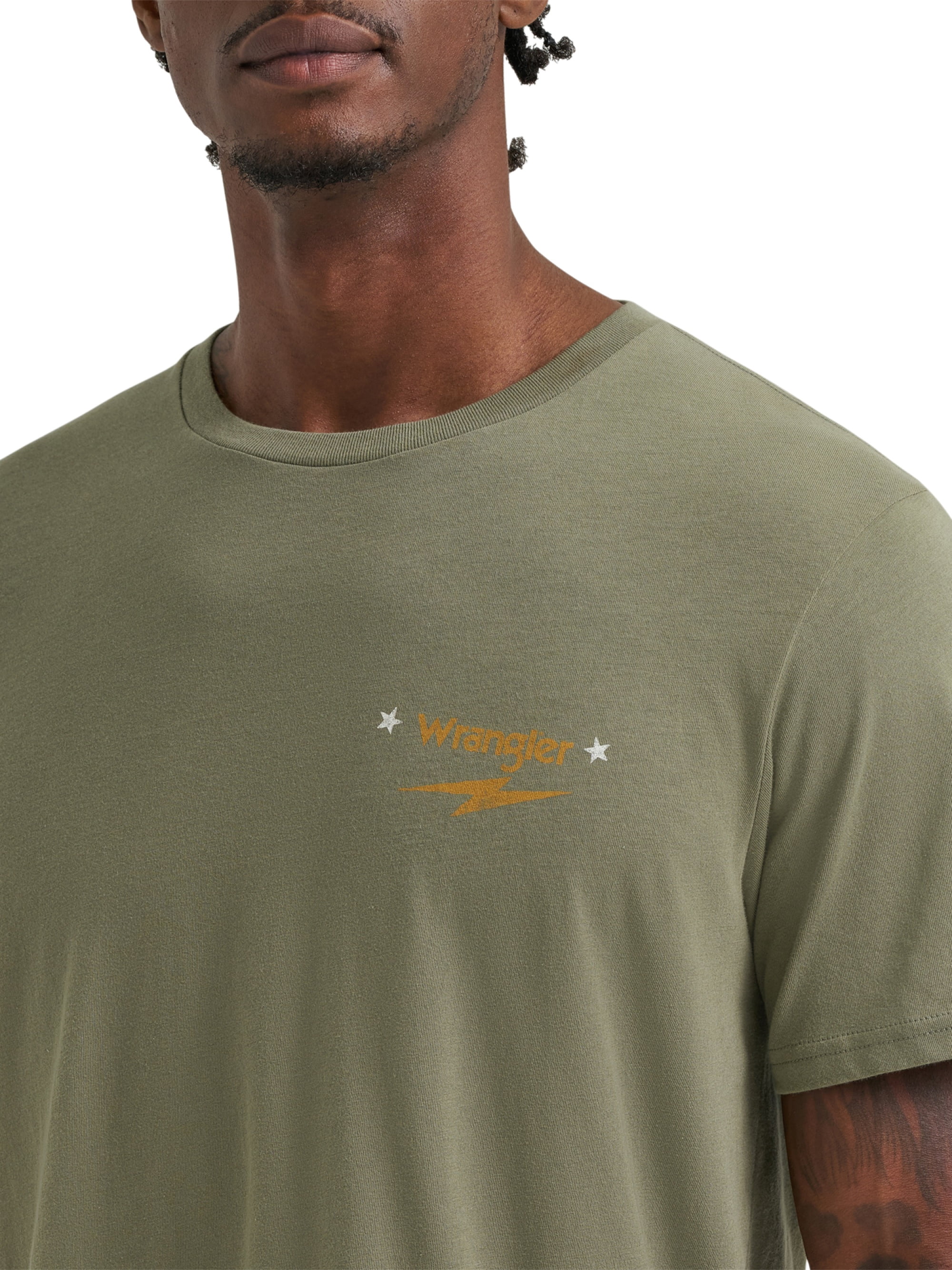 Wrangler® Men's and Big Men's Regular Fit Short Sleeve Graphic Tee, Sizes S-3XL