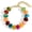 Beads bracelet-colorful, variant on Chunky Beaded Bracelets for Women Boho Multicolor Acrylic Resin Beads Bracelet Adjustable Statement Bracelet Summer Beaded Jewelry