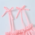 thumbnail image 3 of Vestido de princesa con falda y sombrero para niña pequeña, estampado bonito de verano, 3 of 8