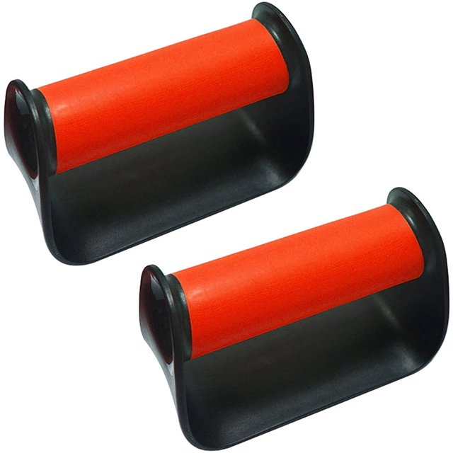 Push Up Bars Grips 1 par de accesorios de fitness multifuncionales ideales para desarrollar músculos Empu?aduras de mano para fitness, gimnasio, entrenamiento de pecho (rojo, 6,5 x 13 x 8 cm) LingWen 8390606976413