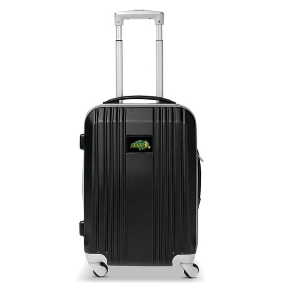 Mojo Outdoors NCAA North Dakota State Bison 21 in. Carry-on Hardcase Two-Tone Spinner