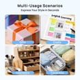 thumbnail image 6 of SWIFINT Bluetooth Mini Label Maker Machine, Rechargeable Thermal Label Printer, Portable Wireless Label Maker, Compatible with iOS Android, White, 6 of 9