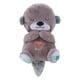 thumbnail image 2 of Juguete Musical Iluminado Animal Peluche Suave Calma Las Emociones Los (Gris), 2 of 9