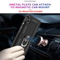 thumbnail image 6 of Samsung Galaxy A10E Case, STARSHOP Drop Protection Ring Kickstand Cover- Black, 6 of 6