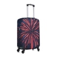 thumbnail image 6 of Salouo Fireworks3 Pattern Travel Dust-proof Suitcase Cover, Softside Suitcase Protector Luggage Cover Protector for 18-32inch ,Not Included Suitcase, 6 of 8