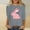 Gray, variant on EQWLJWE Plus Size Easter Tops for Women Summer Crewneck 3/4 Sleeve Tees Cute Bunny Graphic T Shirt Loose Blouses Shirt Spring Clothes for Dating Going Out Workout (Gray,S)