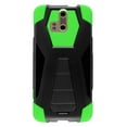 thumbnail image 3 of For ZTE Axon Pro A1P - HYBRID PC/SC Combo Cover w/ Kickstand - Blue HYBTB, 3 of 8