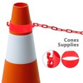 thumbnail image 4 of 6pcs Traffic Cone Connector Kit Multi-functional Cone Connector for Road Safety and Construction Safety Cone Accessories, 4 of 9