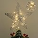 thumbnail image 1 of Adorno de estrella para árbol de Navidad con luces, adorno de lámpara LED con purpurina para la parte superior del árbol de Navidad, decoración para el hogar y fiestas, decoraciones navideñas, 1 of 4