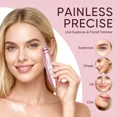 thumbnail image 2 of Akunbem 2 in 1 facial & eyebrow hair trimmer,Electric Eyebrow Trimmer, Lip Facial Body Hair Removal Tool, Facial Hair Care Tool, Electric Shaver Women, Eyebrow, Epilator Hair Remover, 2 of 8