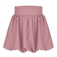 thumbnail image 3 of Womens Ruffle Mini Skirts Waisted Skorts High Ruffled Mini Skort Layered Pleated Skirts Party Dress Style Celeb Dancing Party Skirt Y2K Streetwear, 3 of 6