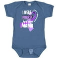 thumbnail image 3 of Inktastic I Wear Purple for My Mama Lupus Awareness Boys or Girls Baby Bodysuit, 3 of 5