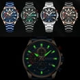 thumbnail image 6 of CURREN Sports Multi Function Watches for Men New Stainless Steel Quartz Wristwatches with Luminous Hands Clock, 6 of 6