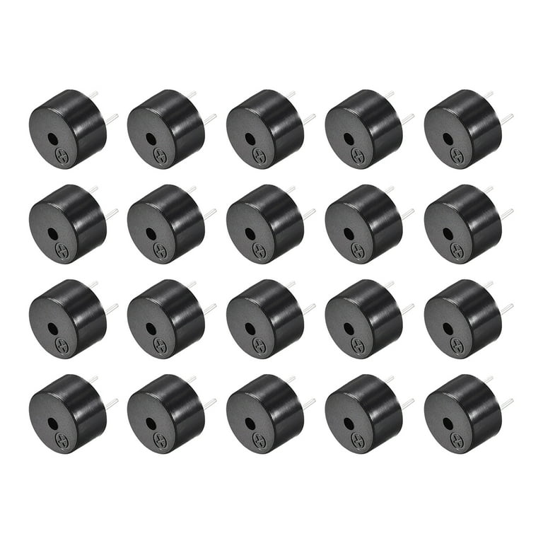 10PCS 5V Active Buzzer - Magnetic Continuous Beep Alarm (9mm X 12mm)