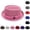 #01 Pink, variant on Summer Breathable Mesh Pork Pie Hat, Lightweight Straw Fedora Bowler Sun Hat for Men Women, Packable Crushable Beach Travel Hat,Red