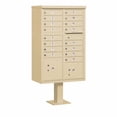 thumbnail image 6 of Cluster Box Unit with 16 Doors and 2 Parcel Lockers in White with USPS Access Type III, 6 of 6