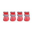 thumbnail image 1 of Hearth & Gear Bottes Durables pour Chaussures de Protection Tous Temps avec Semelle et Bandes Réfléchissantes pour Marche en Plein Air Randonnée Course sur Divers Terrains Accessoires pour Chiens Lévriers Vélo, 1 of 6